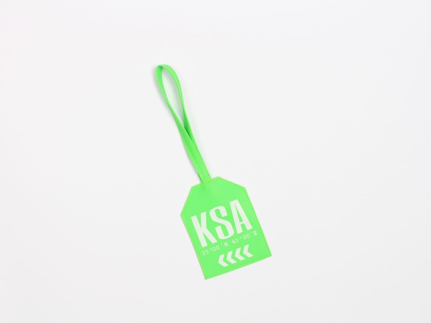 Luggage tag “KSA""